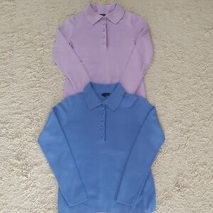 Talbots Collared Lightweight Sweater Bundle